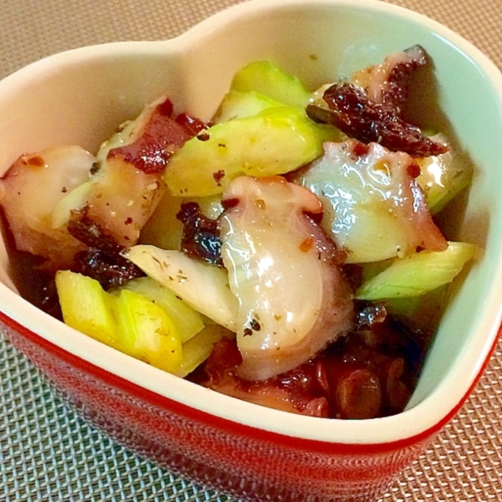 タコとセロリとトマトのマリネ レシピ 作り方 By Anelavivi 楽天レシピ